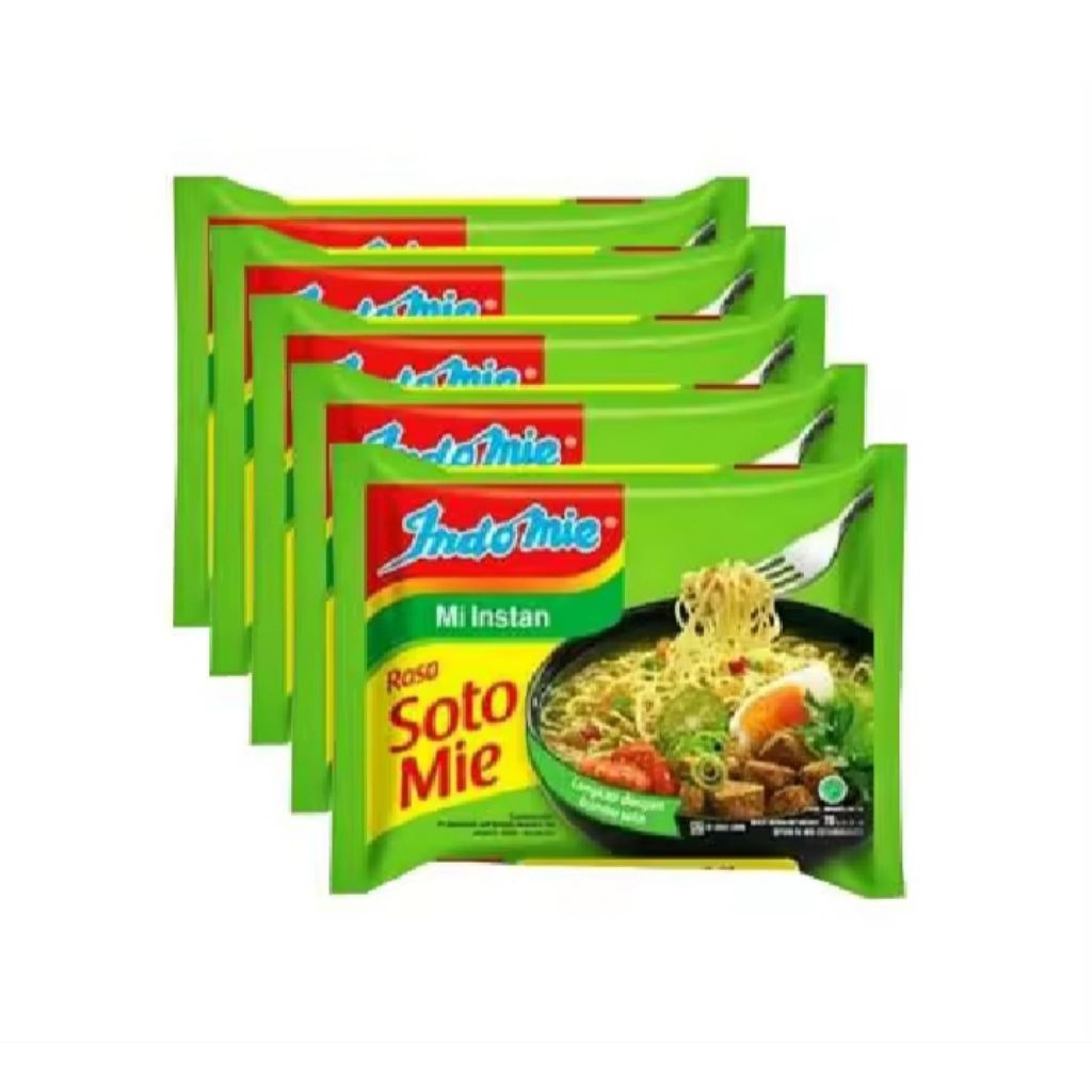 

Indomie Soto Mie isi 5 Pcs