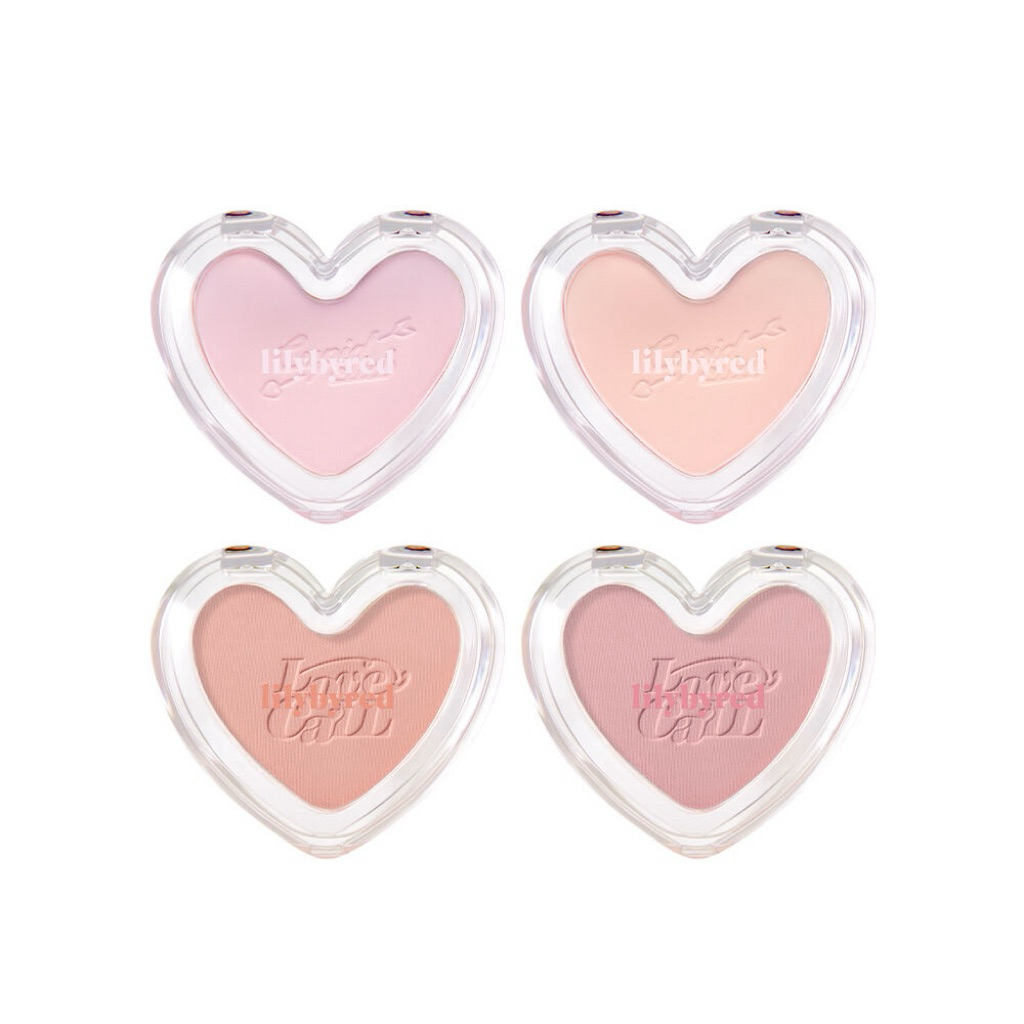 Lilybyred Lily By Red Luv Love Beam Cheek Powder Compact Blush Blusher