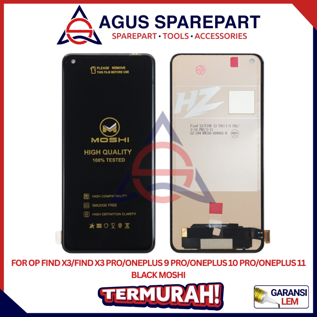 LCD TOUCHSCREEN OPPO FIND X3 / FIND X3 PRO / ONEPLUS 9 PRO / ONEPLUS 10 PRO / ONEPLUS 11