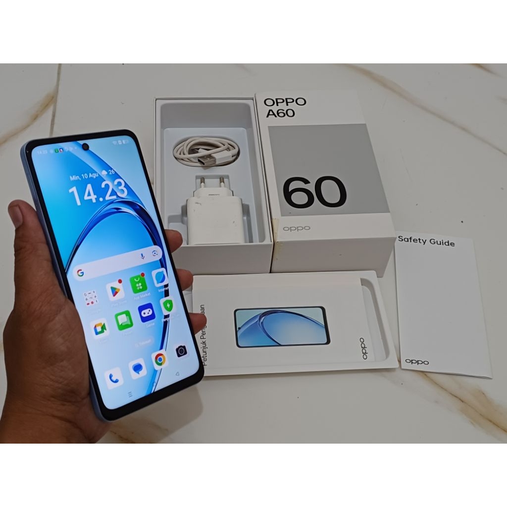 oppo a60 ram 8/256 second fulset