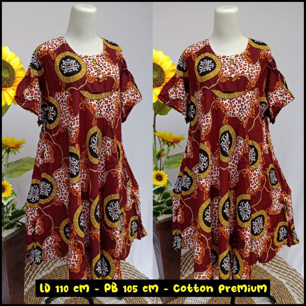 DASTER KLOK GAJAH PUTIH DASTER KANCING PAYUNG