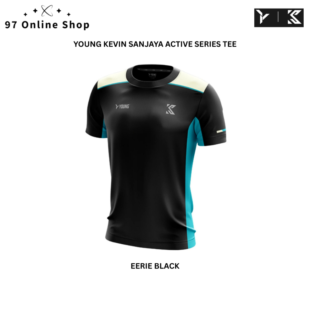 YOUNG SPECIAL KEVIN SANJAYA SERIES ACTIVE BADMINTON T-SHIRT Y-KSS1T03-C