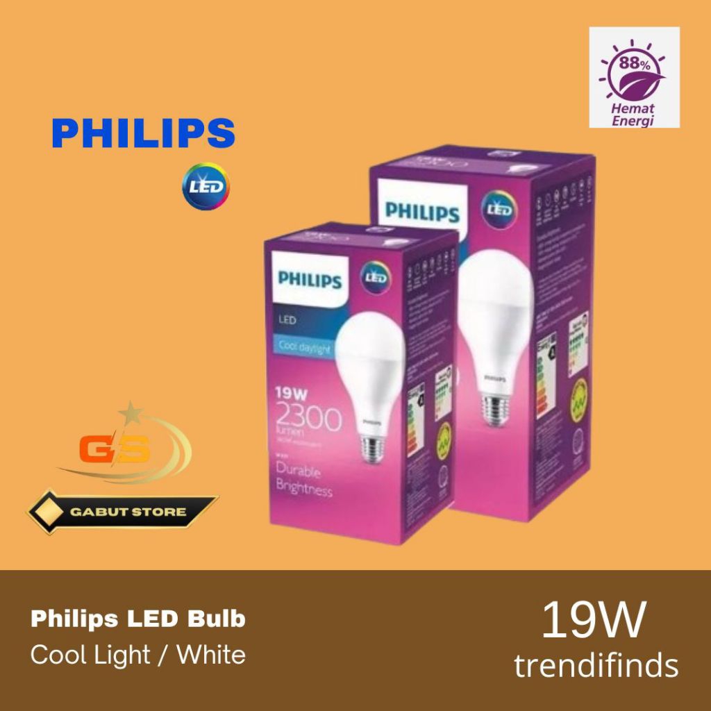 lampu Philips LED 19 watt