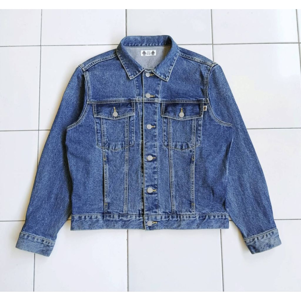 Jaket Jeans Denim UNIQLO GU X STUDIO 7