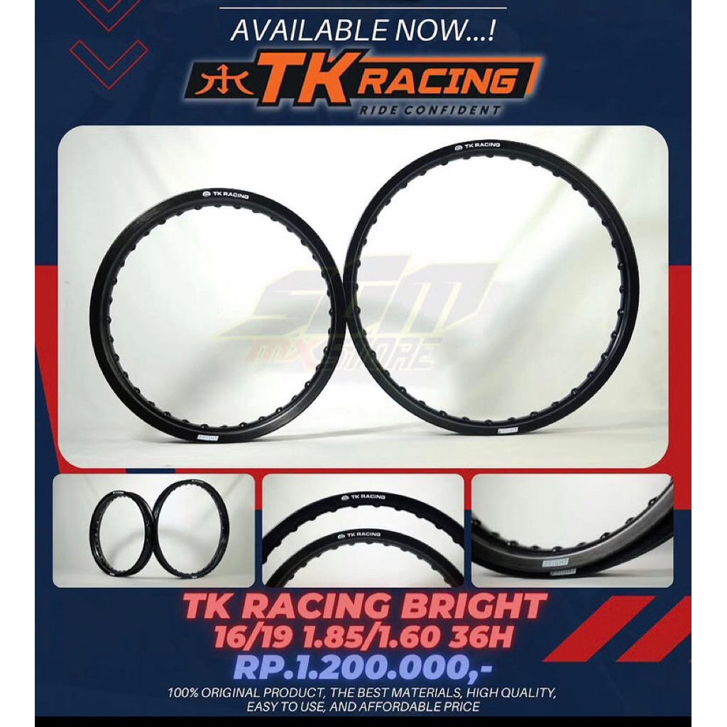 rim tk racing bright (free jari-jari tk)