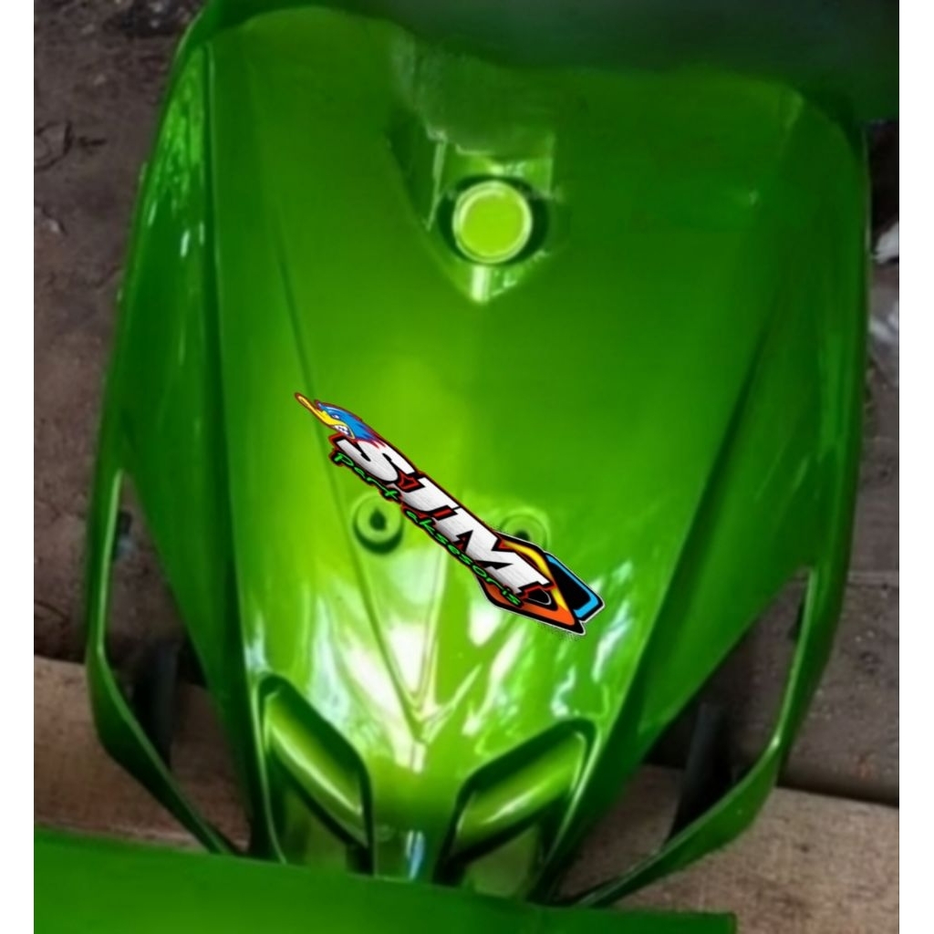 TAMENG DEPAN MIO SPORTY LAMA, WARNA HIJAU POLOS