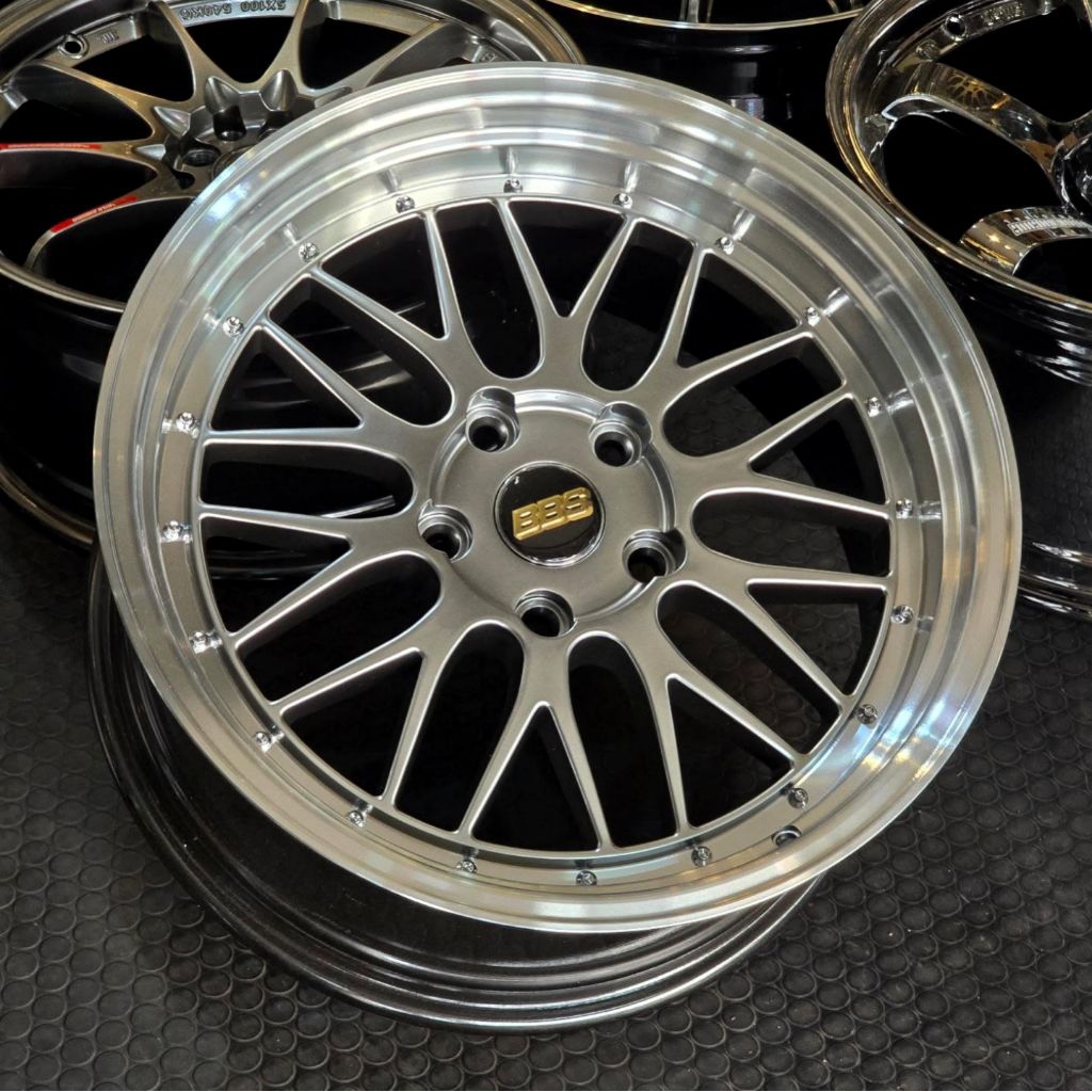 velg mobil BMW ring 19 BBS LM FLOW FORMING PCD 5X120 velg racing bmw r19 lebar 8,5 - 9,5 velg racing