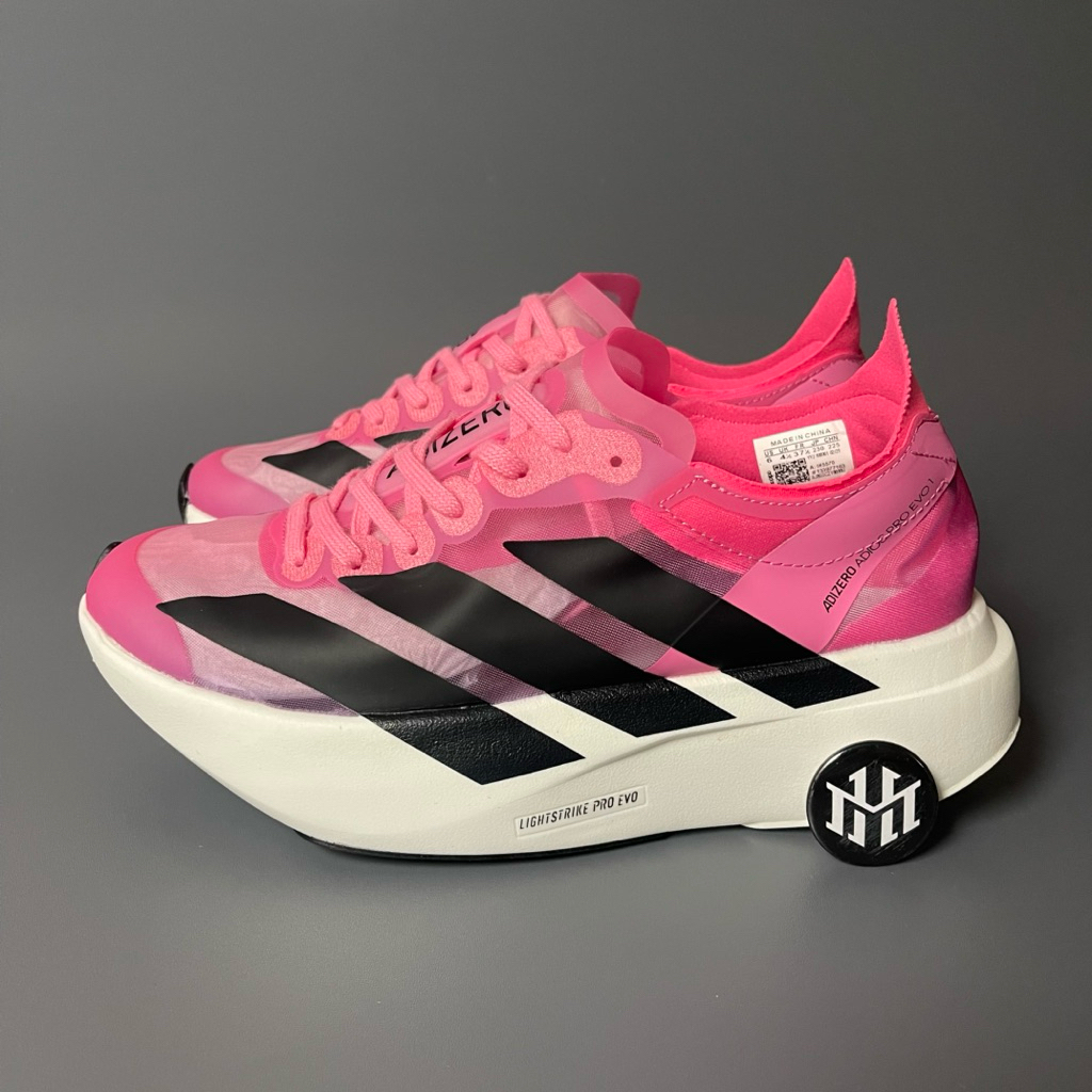 SEPATU ADIZERO EVO 1 PINK BLACK