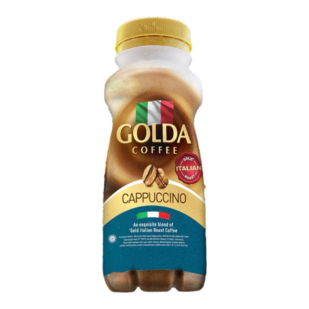 

Golda Minuman Kopi Cappucino/ Dolce Latte Pet 200 ml