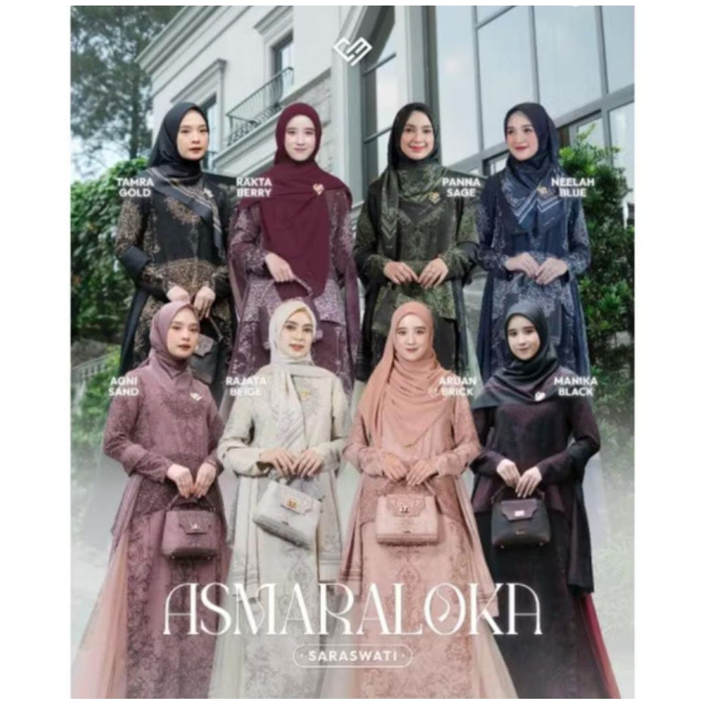LELANGAN COVERME  GAMIS, ONE SET, KOKO, HIJAB ( READY )