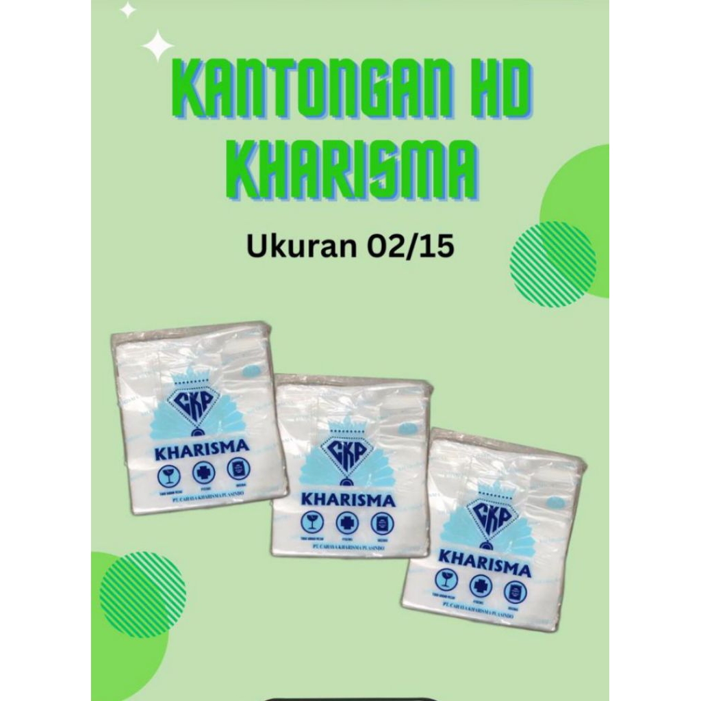 KANTONGAN PLASTIK KHARISMA BENING TEBAL