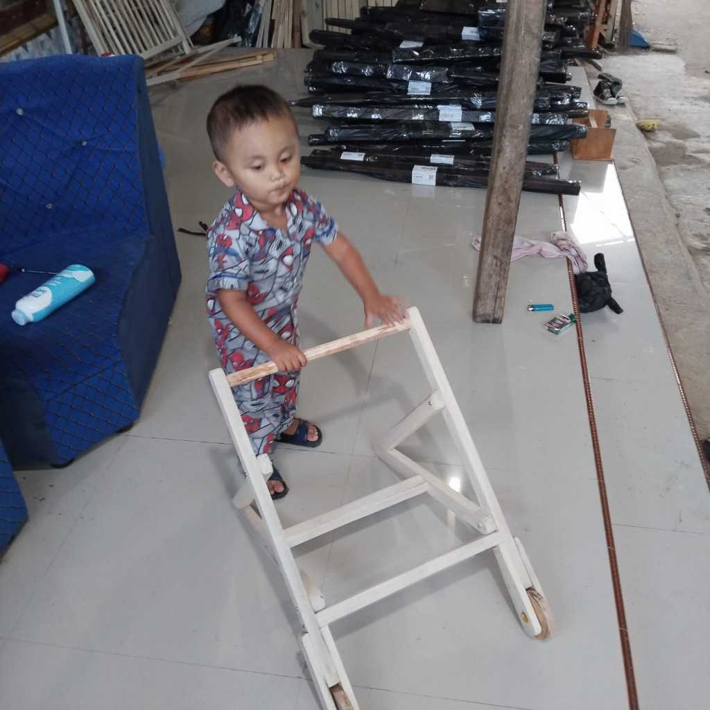 Baby Walker/Mainan Dorong Bayi/Alat Belajar Jalan Bayi Push walker/Activity walker/Baby walker