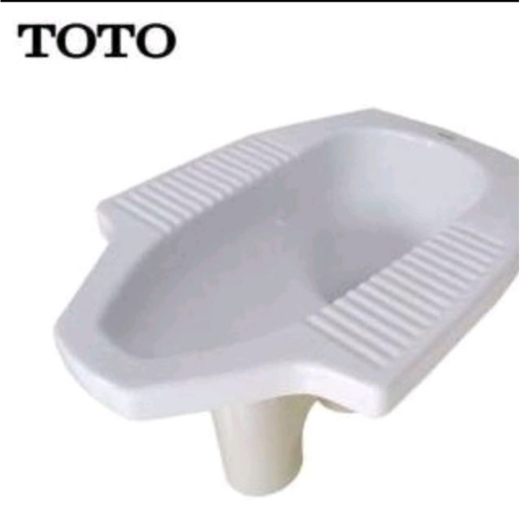 Kloset Jongkok Toto CE6 | Kloset Toto Jongkok Putih