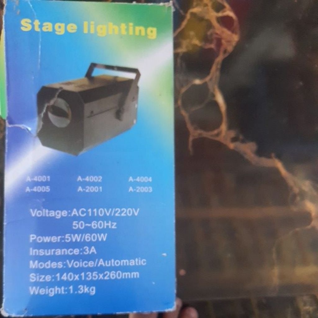 lampu pangung disco Lampu laser pangung sensor suara