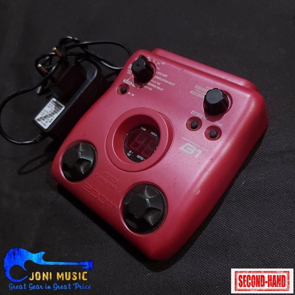 Efek Bass Digital Multiefek Zoom Alltype: B1 B1XOn BFX-708 B1XFour B1Four B2 B1.1u