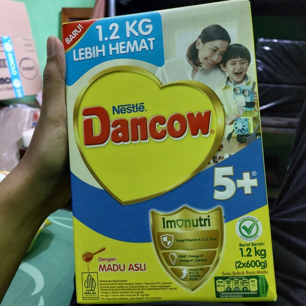 

Dancow 5+ Rasa Madu 1,2 Kg