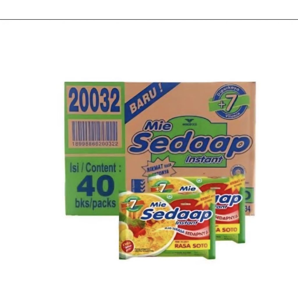 

MIE SEDAP SOTO PER ((KARTON)) isi 40