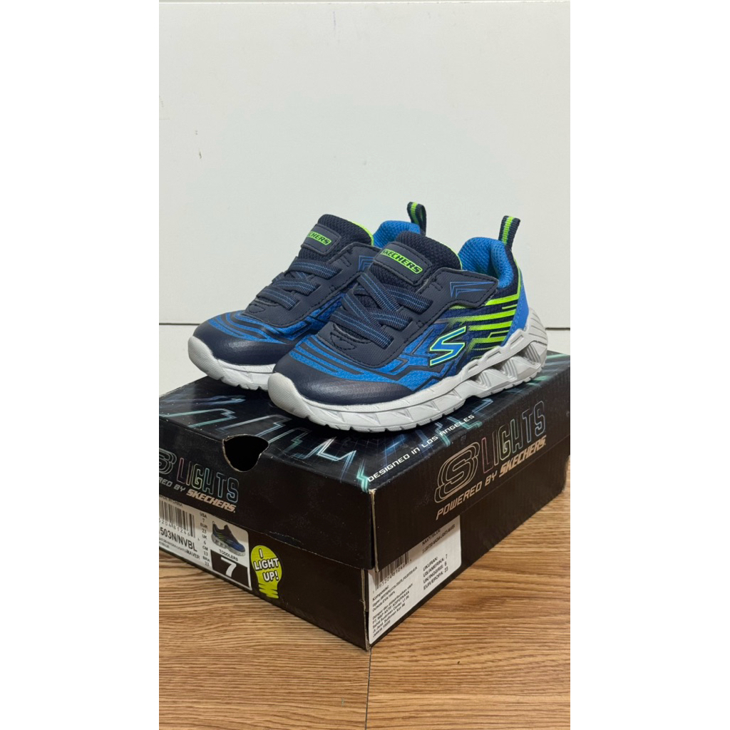 Sepatu preloved Skechers Light Anak/toodler Biru