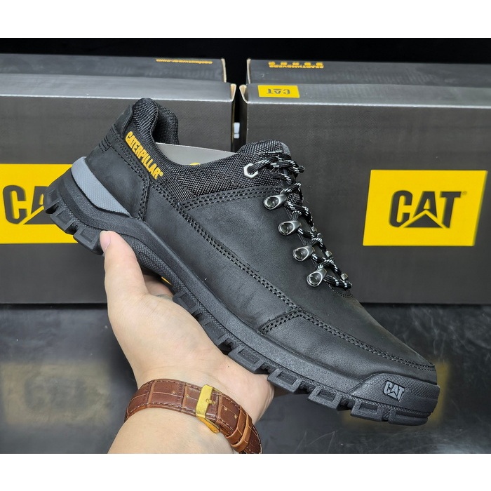 Original Caterpillar FOOTWEAR Work Genuine Leather Men Boot Shoes 9071127