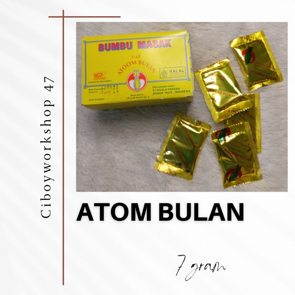 

Bumbu ATOOM BULAN Kemasan 7 Gram