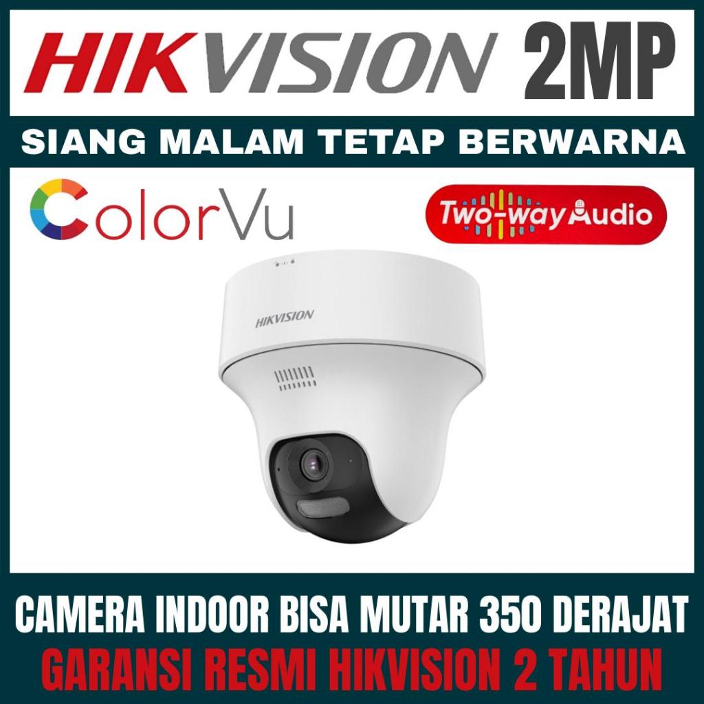 CAMERA CCTV HIKVISION PTZ COLORVU 2MP INDOOR TWOWAY AUDIO KAMERA CCTV TURBO HD