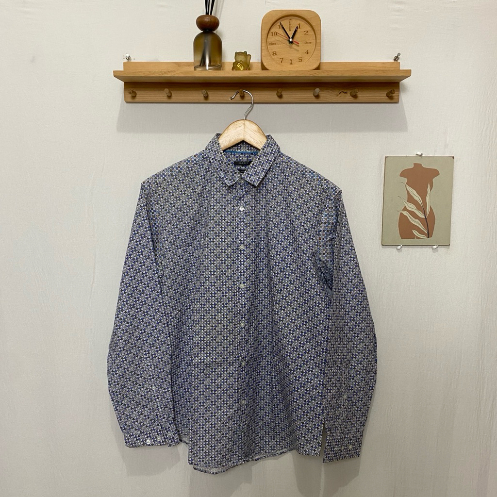 kemeja panjang pria ESPRIT original kondisi bagus size 15 3/4