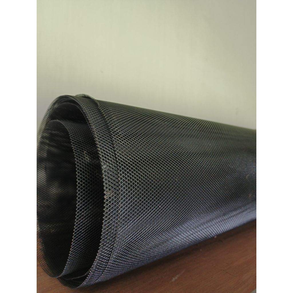 Kawat Ventilasi, Ram Kawat Nyamuk Lubang Ventilasi Penutup Kasa Alumunium Hitam Tebal