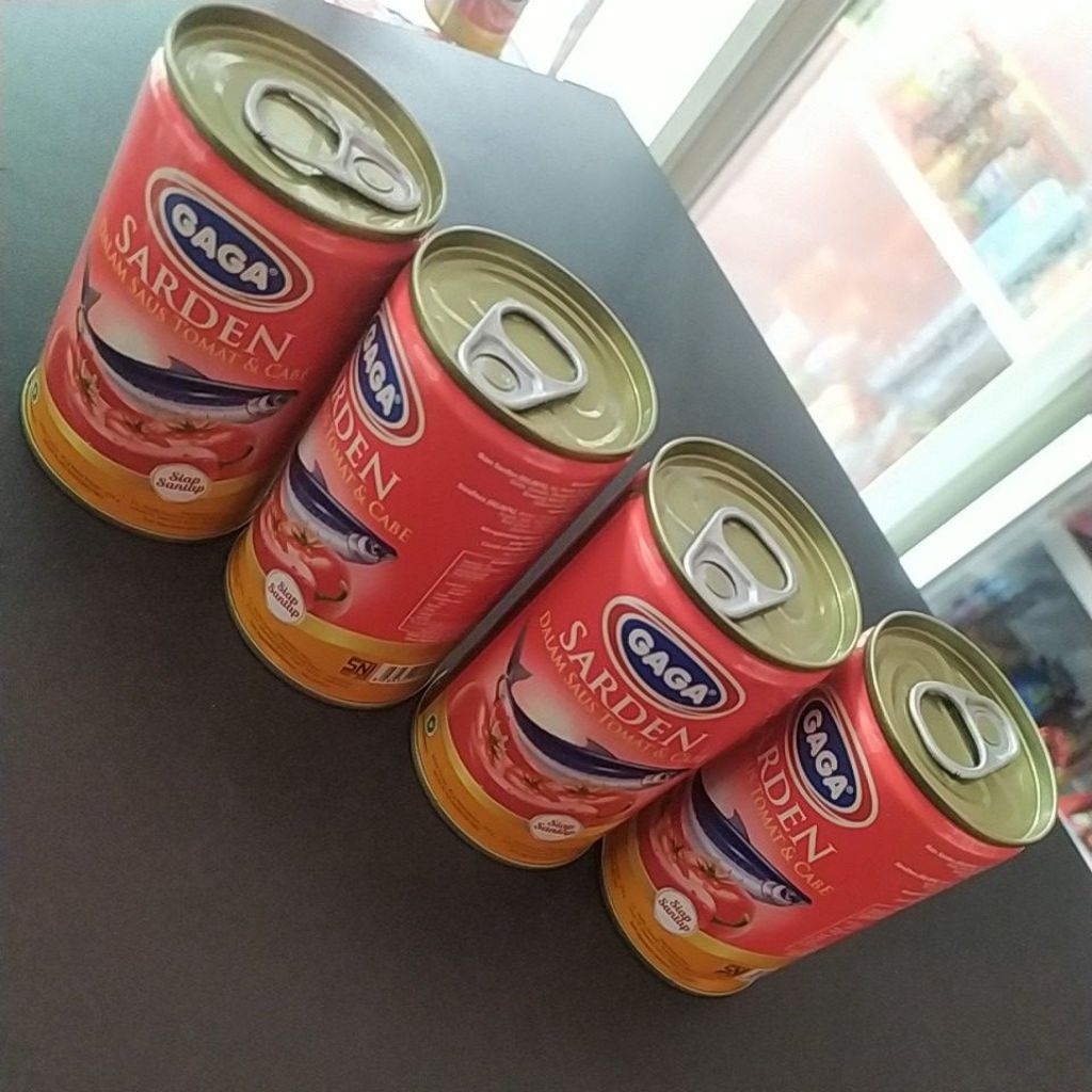 

Sarden Gaga 155g 4pcs+