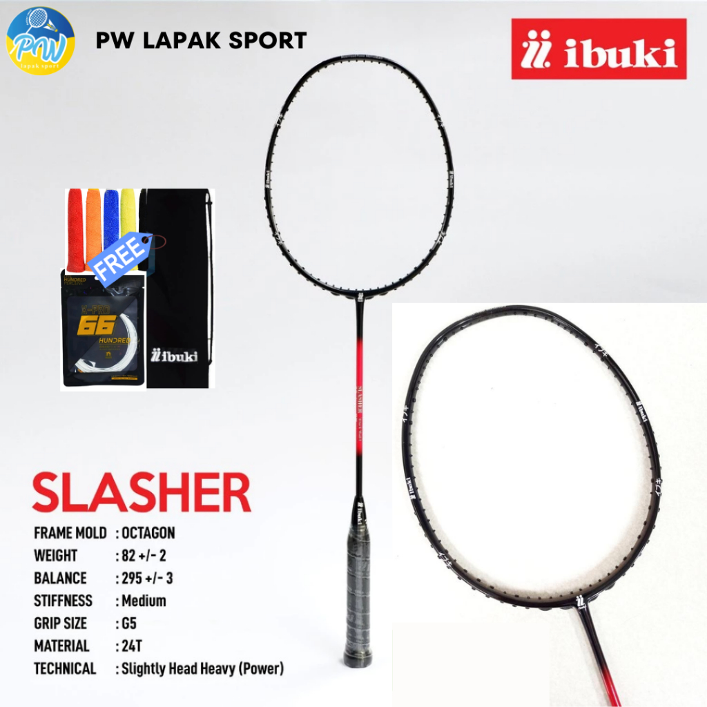 Raket Ibuki Raket Badminton Original IBUKI SLASHER ATTACK MODEL