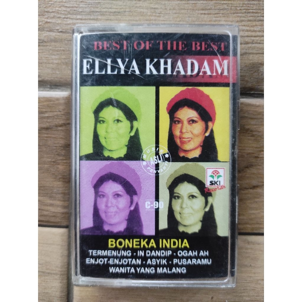 kaset pita best of the best ELLYA KHADAM