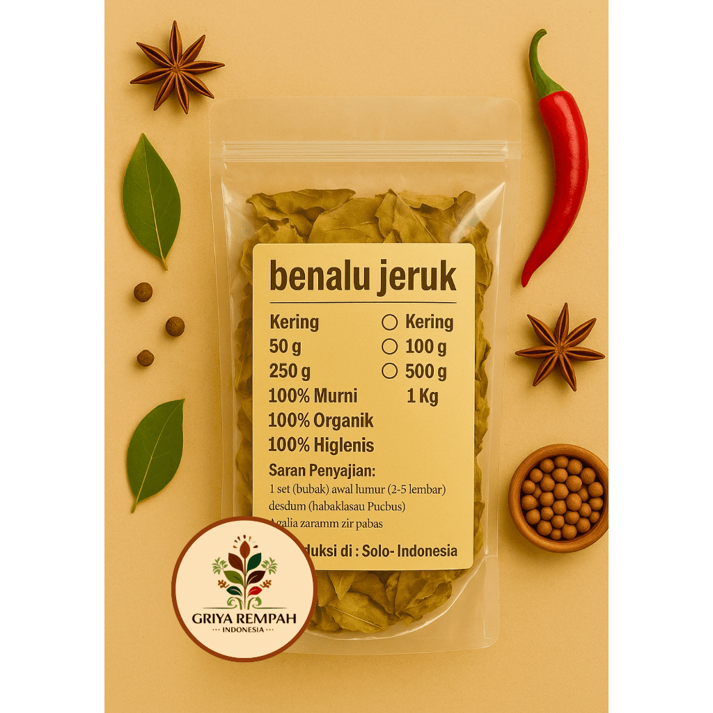 

BENALU JERUK KERING 500 GRAM – Daun Loranthus Ramuan Rempah Herbal Alami untuk Kesehatan Optimal Simplisia Dendrophthoe glabrescens