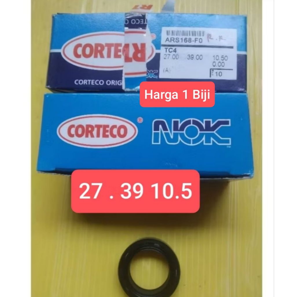 oil seal siel  as shok shock depan Yamaha L2 L2g L2 super l2super yb100 RS 100 harga untuk  1  biji
