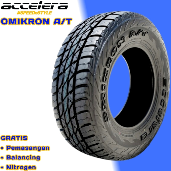 Ban Standar Pajero Ring 17 Accelera 265/70 R17 Omikron AT