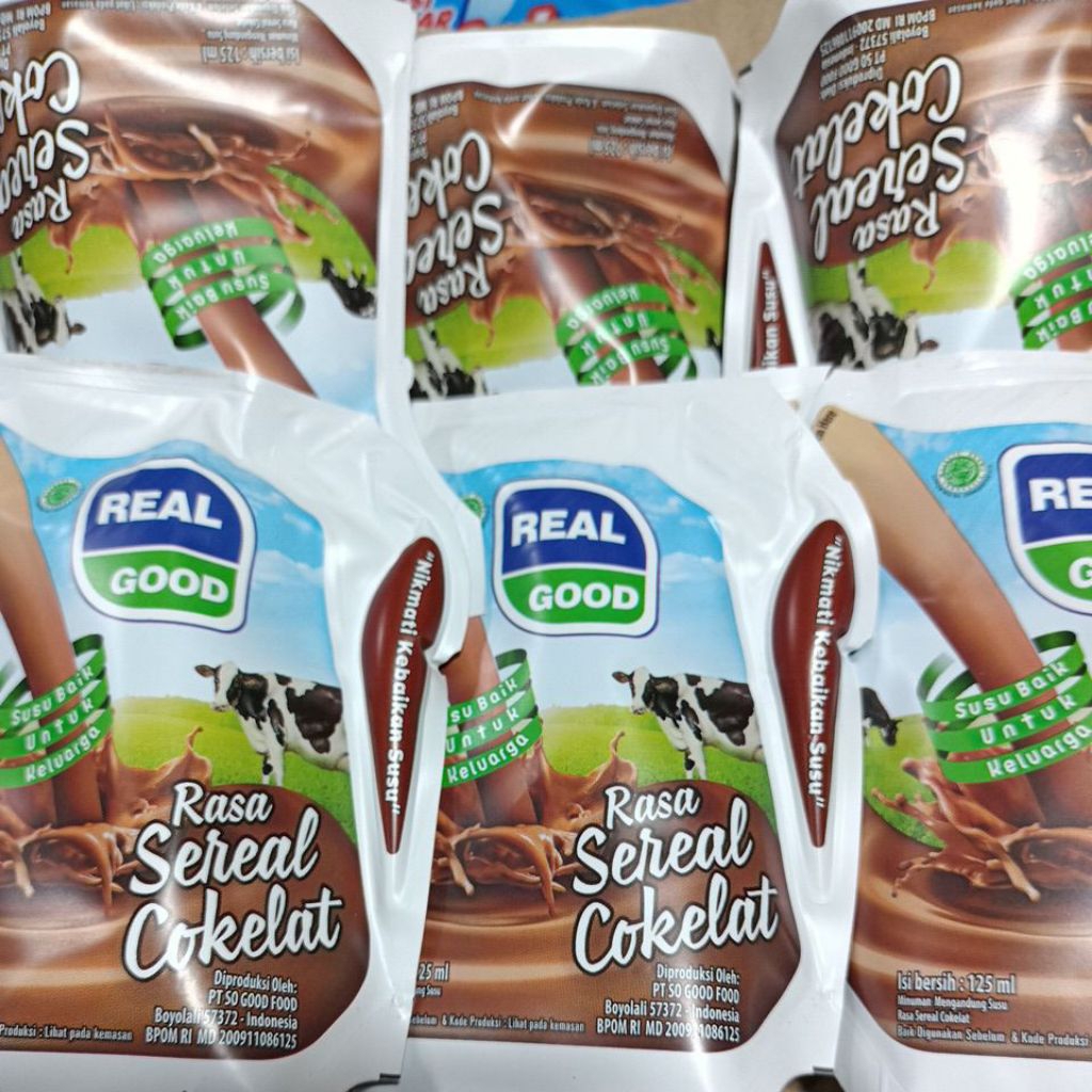 

REAL GOOD Rasa Sereal Coklat @125ml