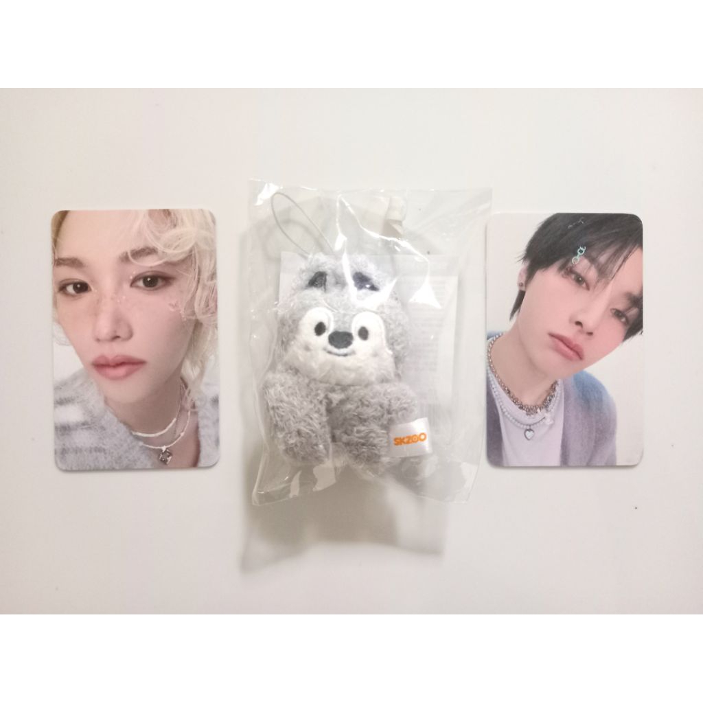 Stray Kids SKZ 5 O'Clock SKZOO Micro Keyring Wolfchan Bang Chan Set POB Felix I.N