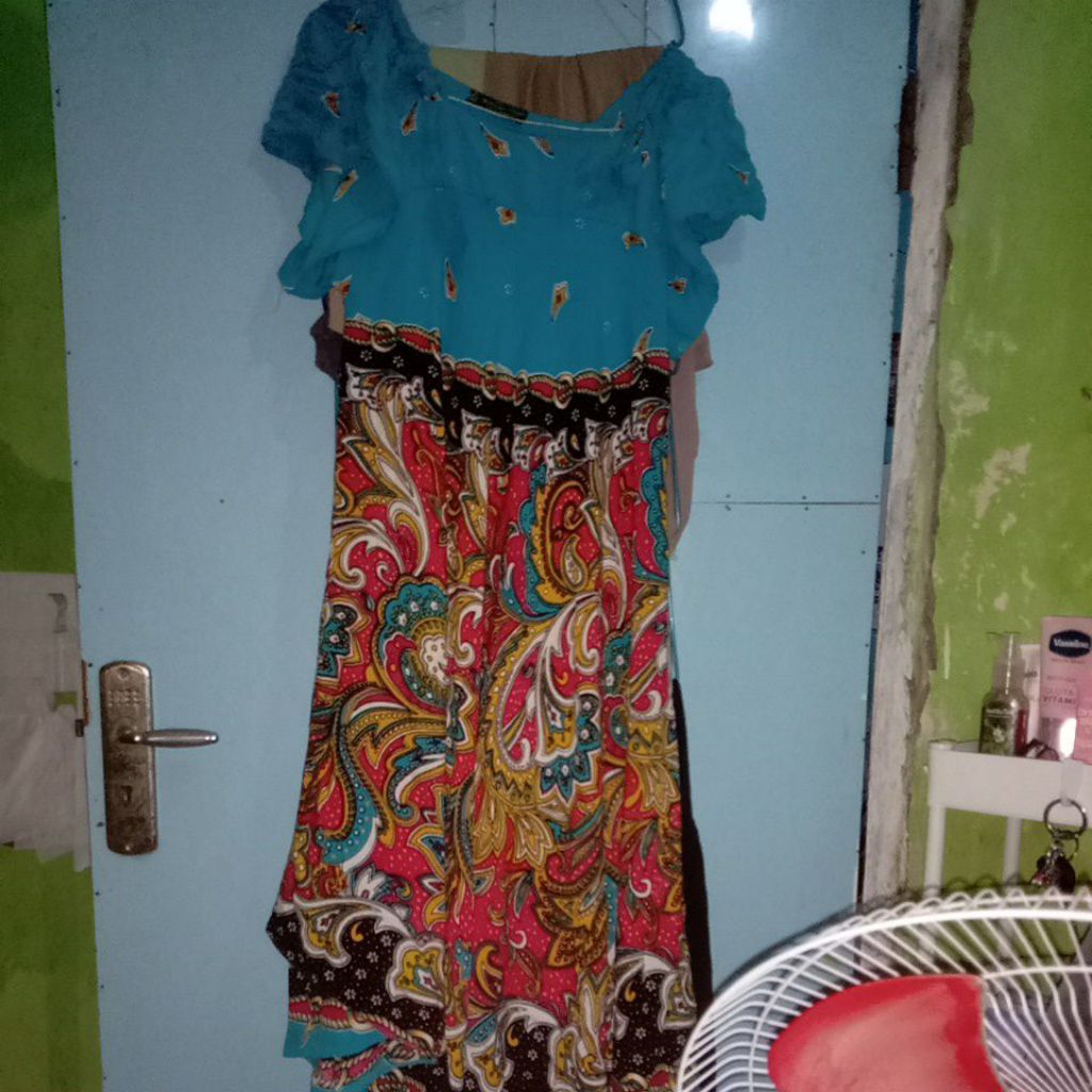 Daster Batik kencana ungu pl