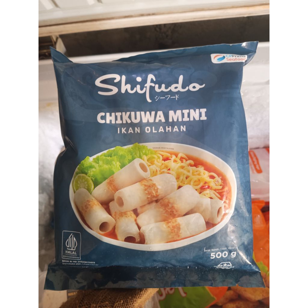

Titik Frozen | Shifudo Chikuwa Mini 500 gram