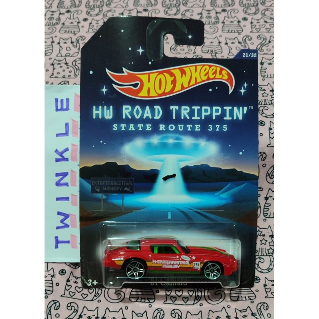 HOT WHEELS HW ROAD TRIPPIN' STATE ROUTE 375 '81 CAMARO