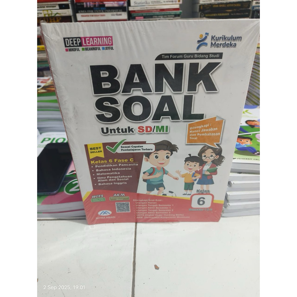 BUKU BANK SOAL UNTUK SD/MI KELAS 6
