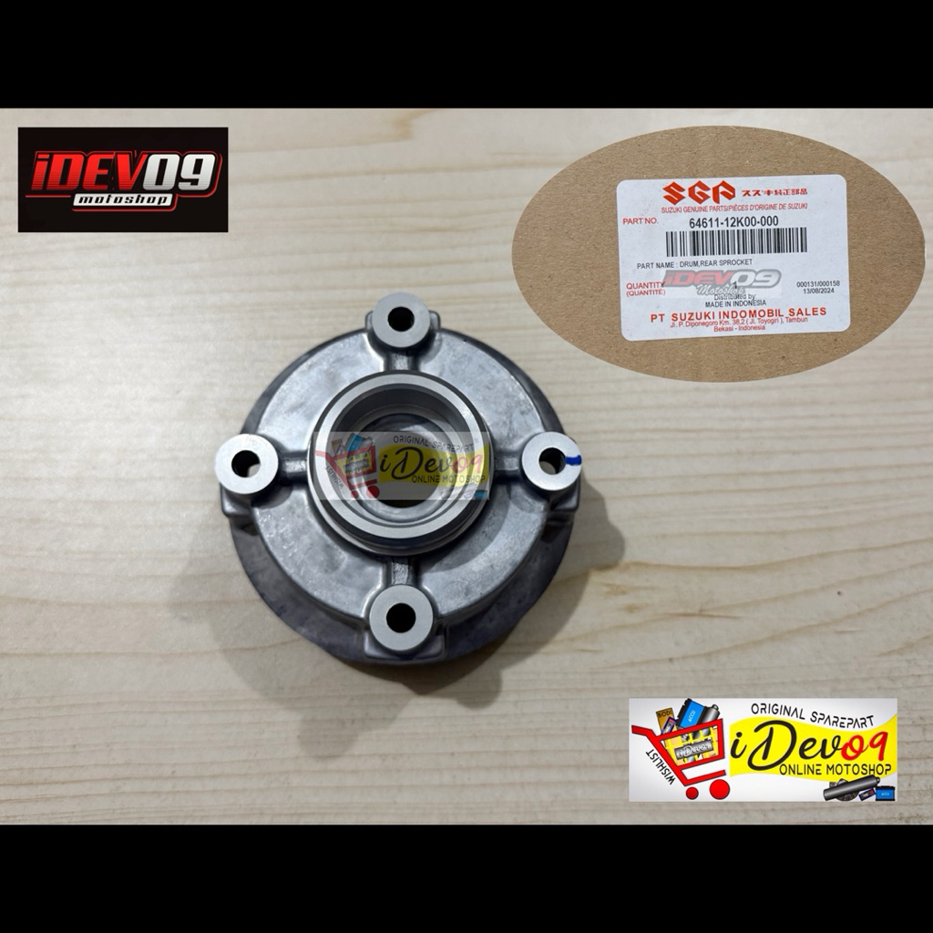 Napgear Tromol Belakang Napgir Satria Fu Fi  Raider Fi 150 Original SGP