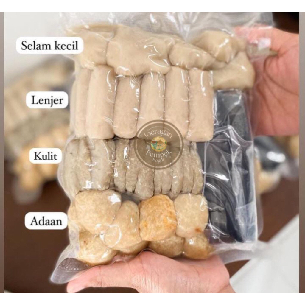 

Pempek Ikan Mix isi 50