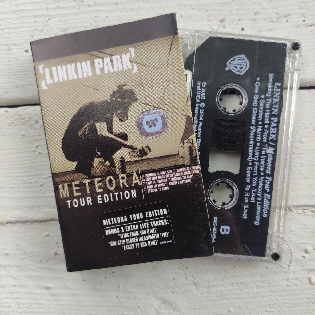 Kaset Pita Linkin Park Meteora Tour Edition