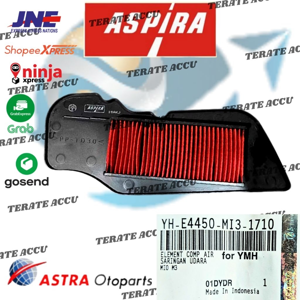 Filter Udara ASPIRA Astra Otopart Original M13 Mio M3