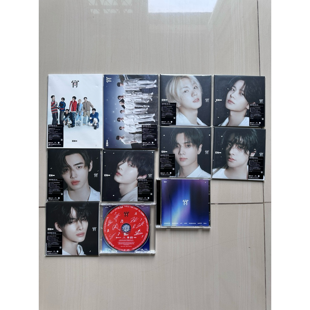 ENHYPEN  JP ALBUM ONLY SEALED YOI LIMITED LIM A B SOLO JACKET SOLJACK YANMAR NAGAI STADIUM STANDARD 