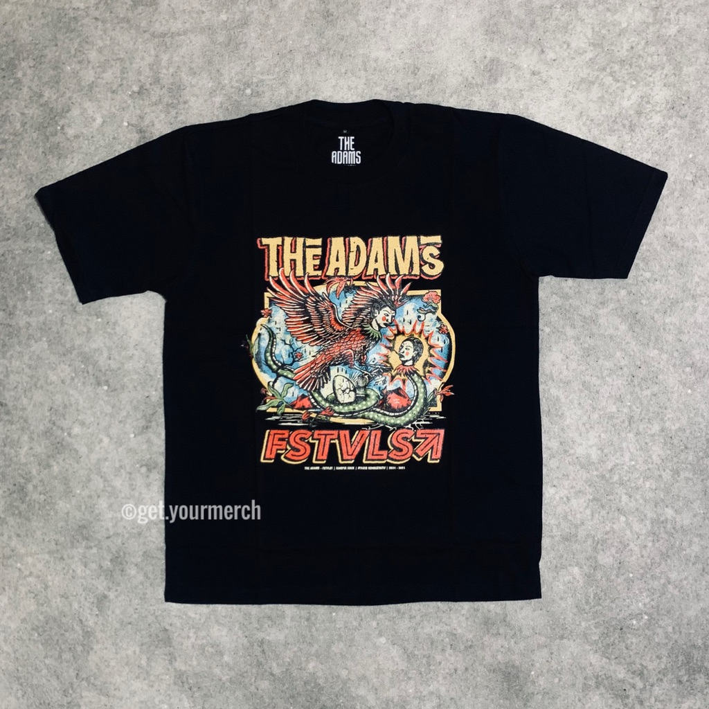The Adams X FSTVLST Vol.2 Tshirt - Black