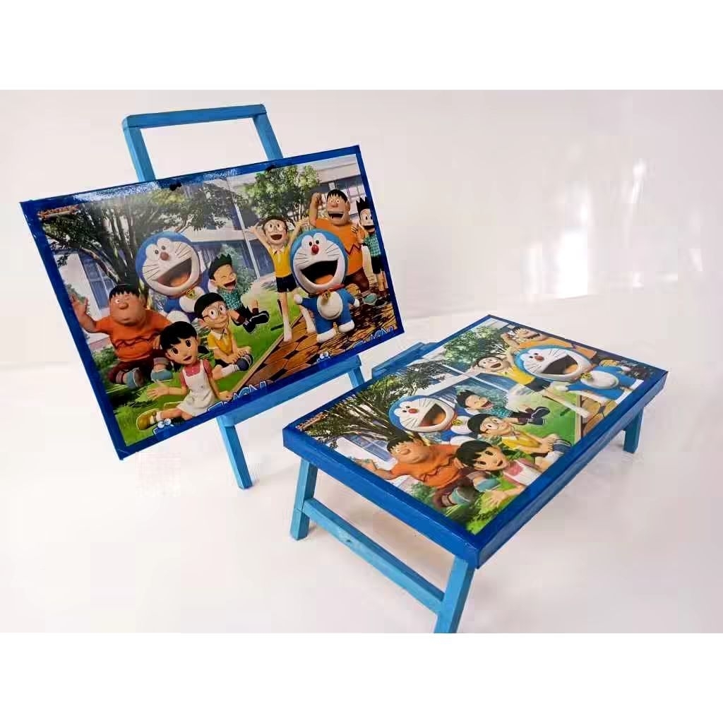 

Meja lipat + papan tulis dan penyangga 30×50 / meja lipat belajar anak