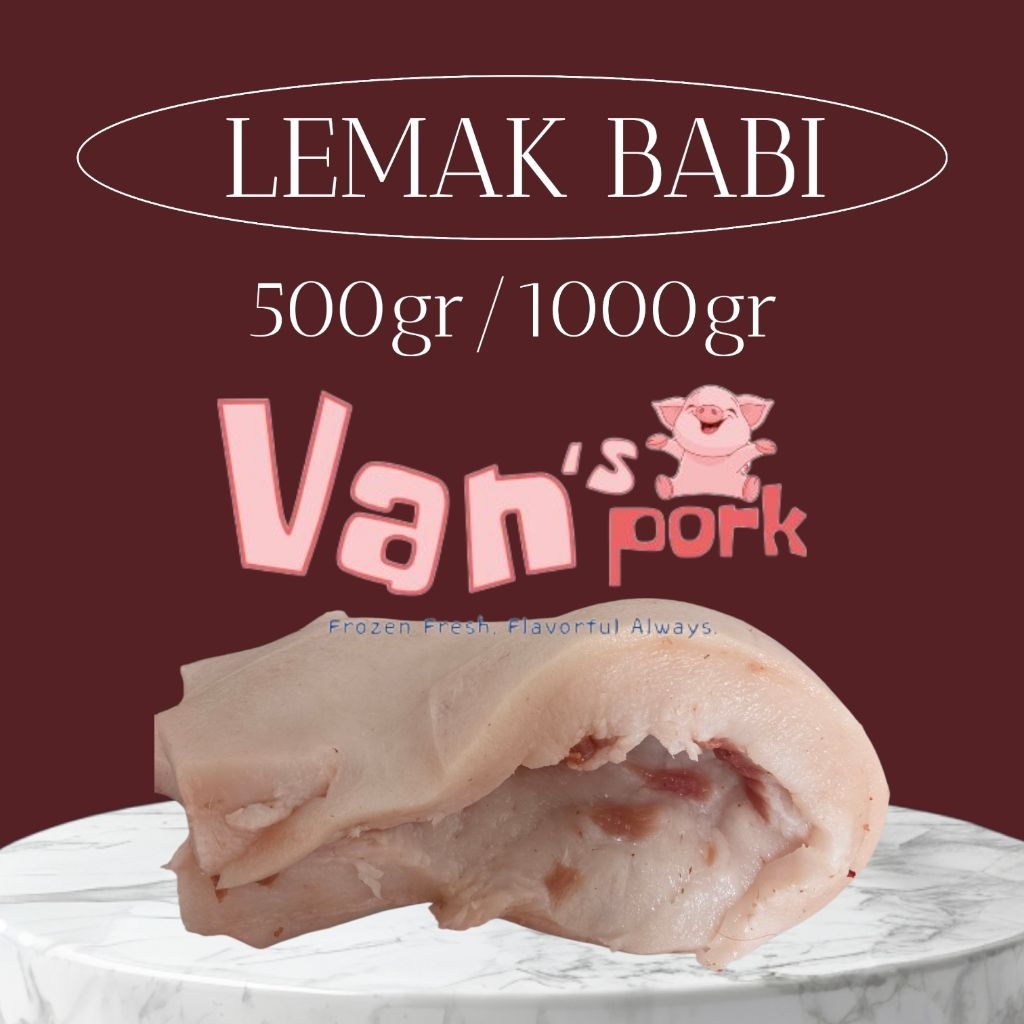

Lemak / Minyak Babi TEBAL 500gr/1kg