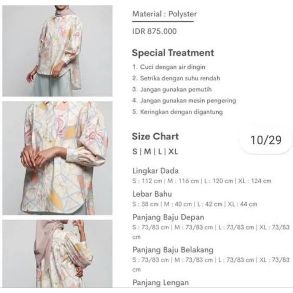 bundling Astera top  pale peach L as is new dan xanadu scraft  marmalade as is new, parfum buttonsca