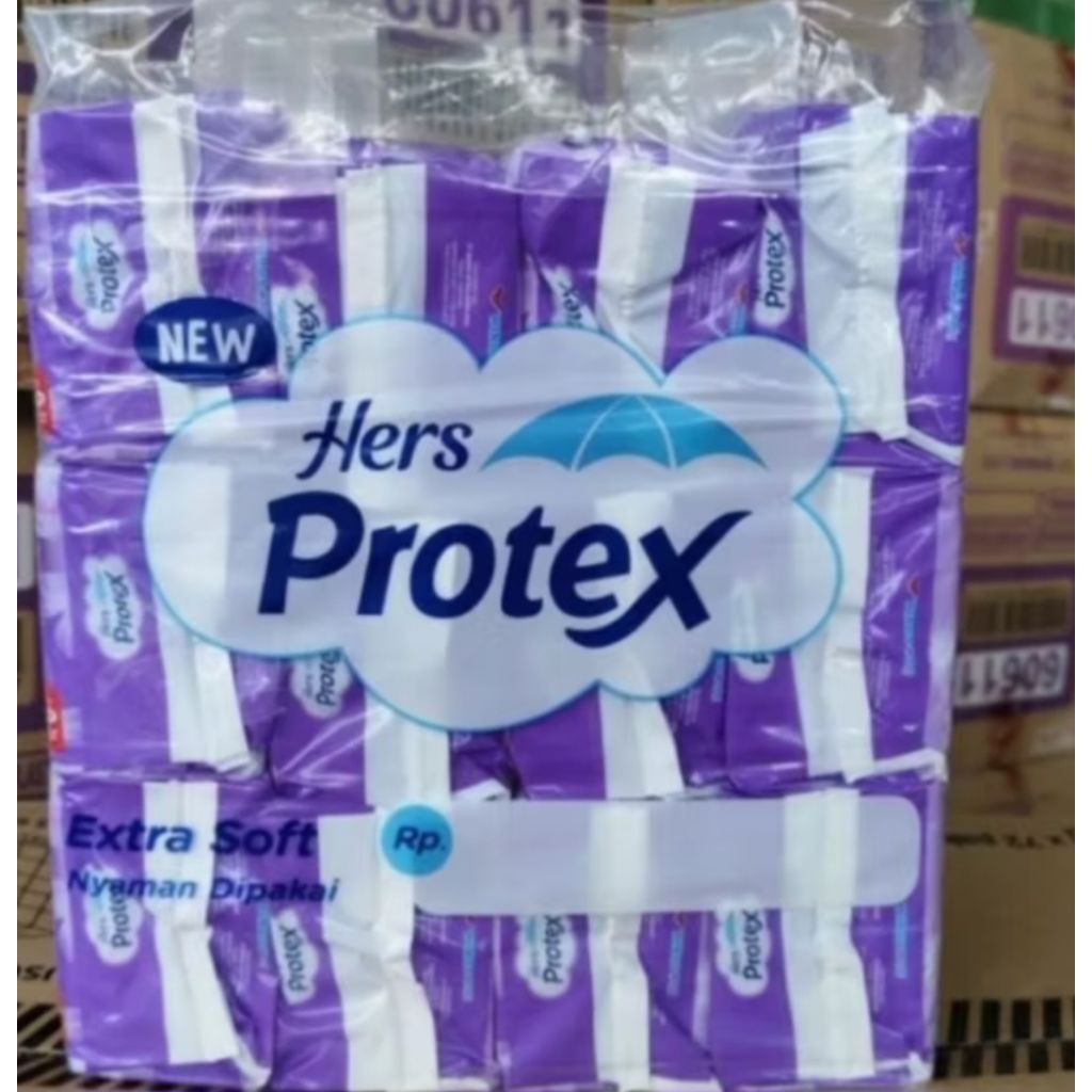 Hers protex ungu 1tas isi 12x5pads hers protex maxy wing
