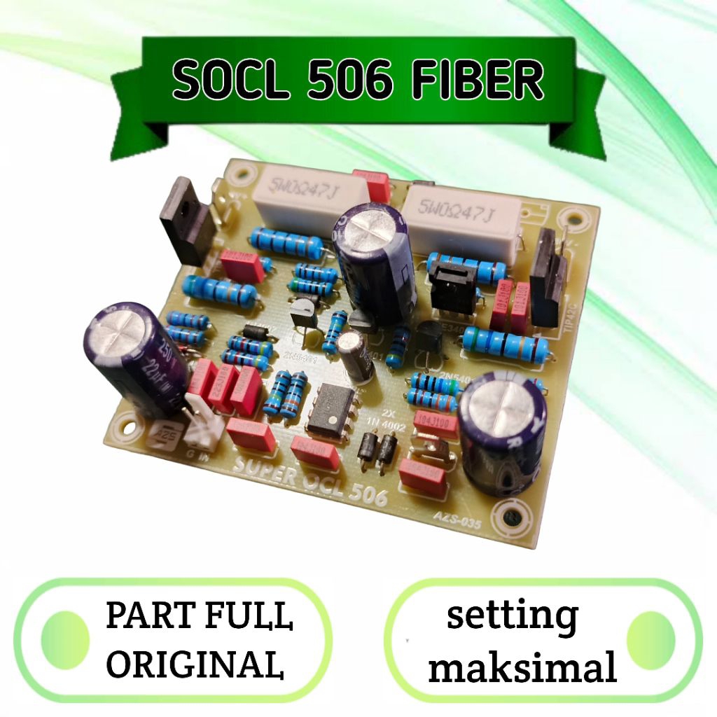 Kit driver socl 506 fiber ocl lapangan & rumahan balap komponen original high quality modul power cl